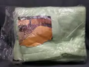 Vintage Beacon Blanket Light Green NEW Full size 72"