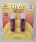 Olay Regenerist Facial Daily SPF 30 Micro-Sculpting Cream 2-1.7 Oz Exp 11-25