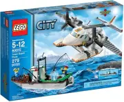 ✰ LEGO CITY ✰ COAST GUARD PLANE # 60015 ✰ FLOATPLANE FISHERMEN ✰USCG ✰ SEALED ✰