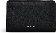[RADLEY] London Womens Leather Bella Medium Bifold Purse Wallet in Black, Black, One Size, Classic