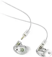 MEE Professional MX1 PRO Advanced Dynamic Driver Musician's in Ear Monitor Headphones with Balanced Sound; Noise Isolating Earbuds Earphones w/Memory Wire, Optional Customization & Detachable Cables