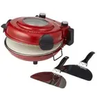 Electric Ceramic Pizza Oven Countertop Cooker Portable Pizza Maker with Paddles