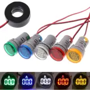 AC220V 0-100A Digital Ammeter LCD Display Current Ampere Measuring Meter New
