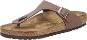 [Birkenstock] Gizeh Birko Flor Nubuck Sandals Mocca