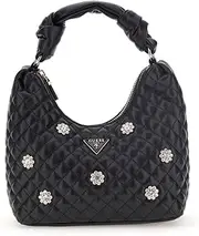 [GUESS] EVERLEE SMALL HOBO Women's BLA Handbag