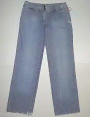 BNWT:SASS&BIDE WIDE LEG SLOUCH BOYFRIEND JEANS 31 "FORTUNE FAVOURS FOOLS"