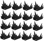 SUPVOX 24pcs Climb Security Spikes Heavy Duty Fence Nails Balcony Roof Deterrent Spikes Garden Protection