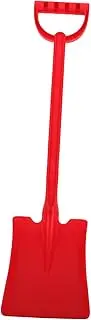 JOINPAYA Outdoor Shovels Compact Plastic Sand and Digger Versatile Flat Design for Beach and Winter Fun for Boys and Summer Play Tool Red
