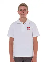 Snr White Polo Top