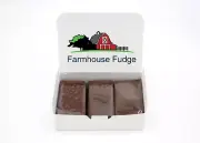 Farmhouse Fudge: VEGAN Chocolate Fudge 3 Piece Box