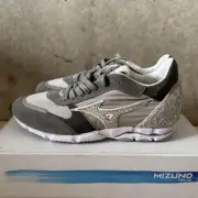 Mizuno Men 8.0US 1906 Wave Sirius Sneakers Gray High-performance Stylish Limited