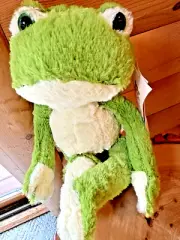 MUITEIUR Unique Design High Quality FROG PLUSH 18" NWT
