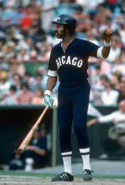Oscar Gamble Chicago White Sox ask for time out v the Baltimore Or- Old Photo