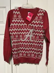 Foco Youth Ugly Sweater Size M Letter A Logo 100% Cotton
