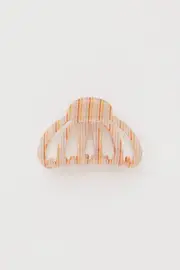 Stripe Claw Clip