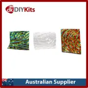 Dichroic Glass Pieces (scraps) for Microwave Kiln - COE 90 - 28 grams