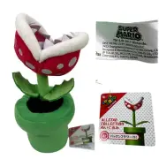 Little Buddy Super Mario Bros. Piranha Plant 9" Plush Nintendo 2017 AllStar NWT