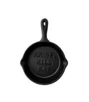 Cast Iron Mini Skillet & Spoon Rest Arise Kill Eat Duck Commander