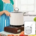 Deep Fryer Pot Japanese Tempura Frying Pot Cooking Tools Frying Pan for Outdoor