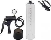 Men Penile Vacuum Pump Negative Pressure Exercise Trainer Air Pump Male Penis Enlargement with Neck Shower Easy Belt Rope