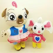 Chip And Potato Plush Toys Pug And Mouse Stuffed Animal Doll Cute Kids Dog-30cm