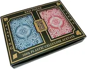 Kem Arrow Wide Standard Playing Cards, Red/Blue