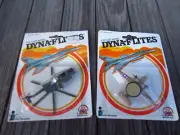 Pair Vintage Sealed 1982 Dyna-Flites US Army Helicopter + E-2A Hawkeye Zee Toys
