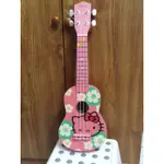 烏克麗麗HELLO KITTY 黃色 烏克麗麗 UKULELE 二手烏克麗麗