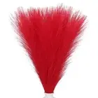 21.7in Pampas Grass Decor, 50pcs Artificial Pampas Grass Bulk, Red
