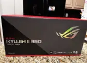 ✅IN HAND✅ ASUS ROG Ryujin II 360 RGB all-in-one liquid CPU cooler 360mm Radiator