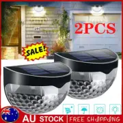 Outdoor Solar Powered LED Wall Lights Door Fence Lights Garden Lamps WaterproZV