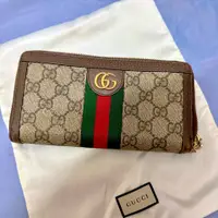 在飛比找PopChill優惠-[二手] Gucci 拉鍊長夾 Ophidia系列 5231