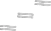 3sets Magnetic Board for Wall Photo Wall Strips Metal Strip Bulletin Board Self-Adhesive 2pcs*3