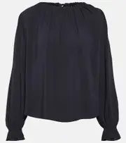 [Velvet] Velvet Bristol challis blouse AU 16 blue