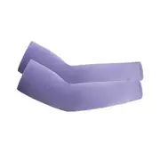2-Pack of Cooling UV Protection Upf 50+ Arm Sleeves Color Light Purple