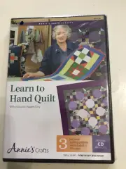 Learn To Hand Quilt Instructional DVD 3 Projects Annie's Crafts NIP
