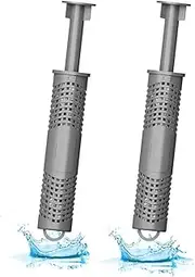 [OBMAO] Hot Tub Stick/Spa Mineral Stick Ag+ Filter Silver Ion Cartridge with 4 Months Lifetime Universal for Hot Tub,Keep Water Clear(Grey,2PCS), SPAG2B202306