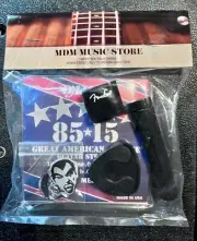 Guitar Accessory Pack D'Addario Brass Strings Fender String Winder Pick Holder &