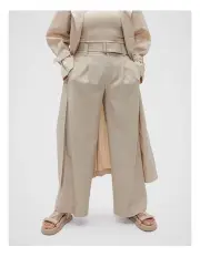 [Seed Heritage] Tailored Utility Suit Pant in Cool Sand
