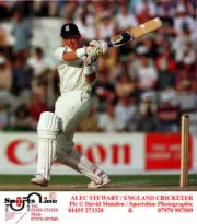 Alec Stewart England Cricketer Old Player Cricket Photo 5
