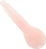 OATIPHO Facial Tool for Relaxation and Natural Jade Scraping Plate for Skin Elasticity Versatile Massage Accessory for Face Neck Spa Care Random Color