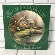Thomas Kinkade EVERETT’S COTTAGE Ceaco 750 Piece Round Jigsaw Puzzle New Sealed