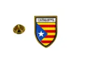 pins pin's flag national badge backpack hat shield world catalonia r2