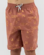 [Billabong] Boys' Sunday Layback Board Shorts