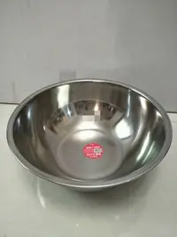 在飛比找Yahoo!奇摩拍賣優惠-湯鍋 料理盆 打蛋盆 盆  304(18-8)不鏽鋼30cm