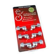 Grover Chrome 3 x 3 Roto-Grip Mini Locking Guitar Tuners 505C