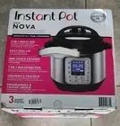 Instant Pot Duo 7-in-1 3 Quart Multi Use Pressure Cooker - Stainless/Black NEW