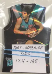 AFL Select 2010 Port Adelaide Guernsey Card Footy Set