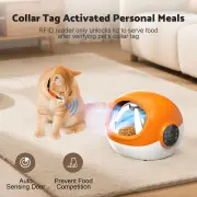 Advwin RFID Microchip Automatic Cat Feeder with Collar