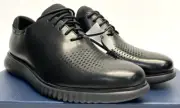 Cole Haan 2 Zerogrand Laser Wing Tip Oxford Lined Black Men's US 9, UK 8